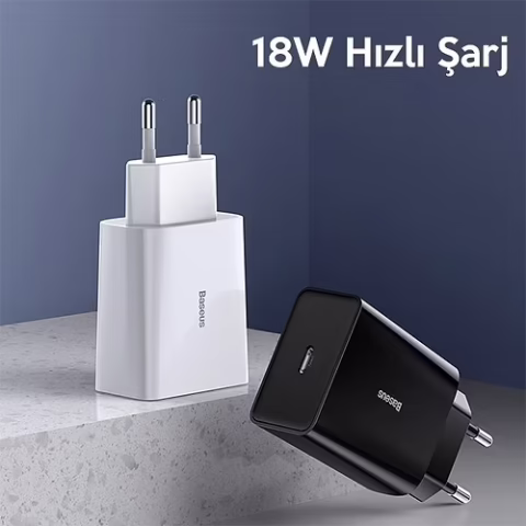 Baseus Mini PD 20W Şarj Cihazı Beyaz