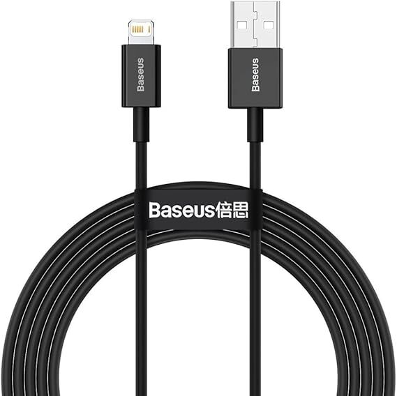Baseus Superior Series Fast Charging Data Cable USB to IP 2.4a 1m Whıte