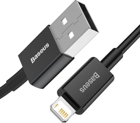 Baseus Superior Series Fast Charging Data Cable USB to IP 2.4a 1m Whıte