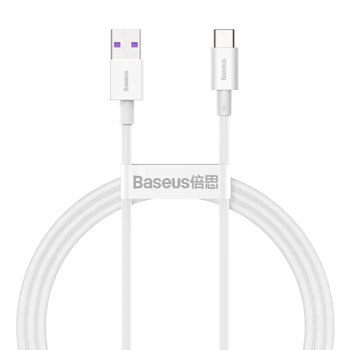 Baseus Superior Series Fast Charging Data Cable USB to Type-C 66W 1m Whıte