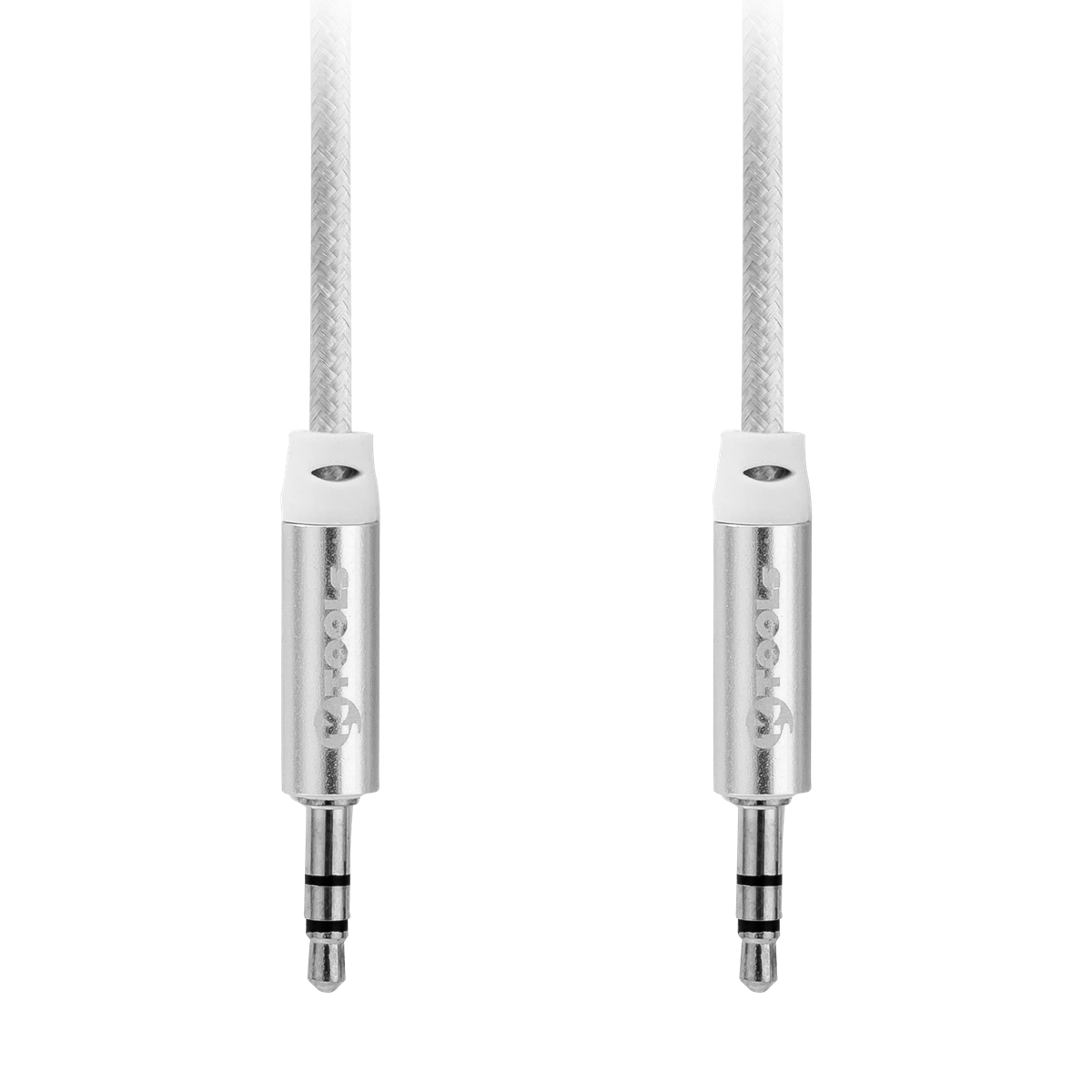 KTOOLS SOUND EASY 1M BEYAZ AUX KABLO
