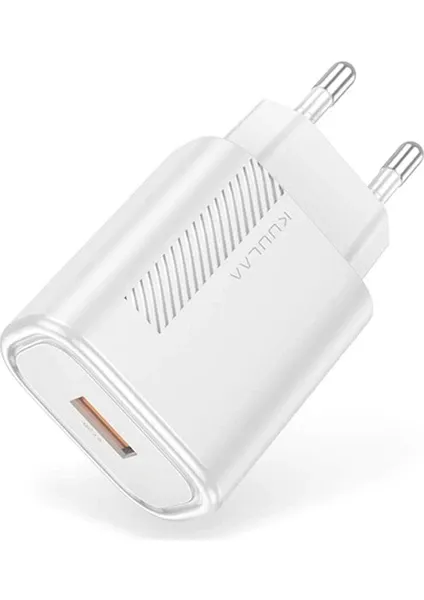 KUULAA KL-CD11-1 WALL CHARGER QC 3.0 18W HIZLI ŞARJ