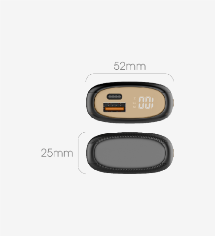 LINKTECH PD13 Premium LCD Ekranlı 30W 10000 mAh PowerBank