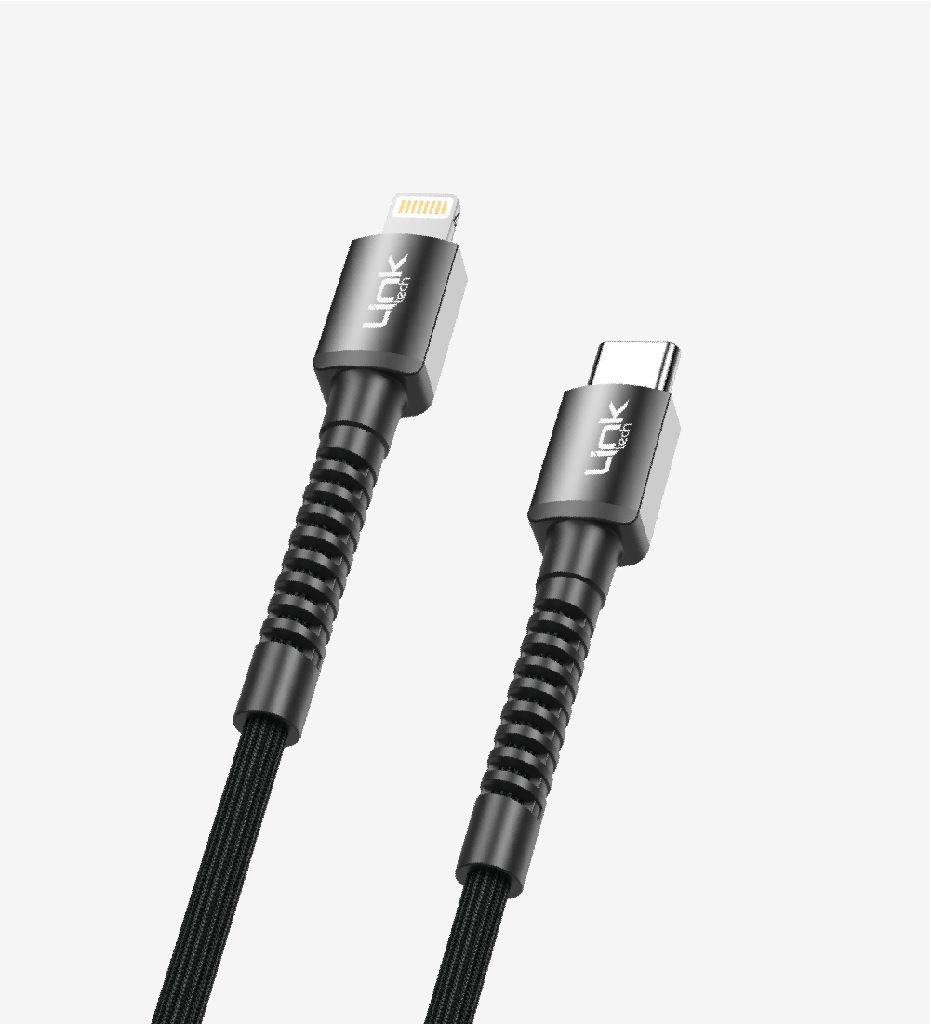 LINKTECH K599 SAFE 30W USB-C TO LIGHTNING 1M ŞARJ KABLOSU