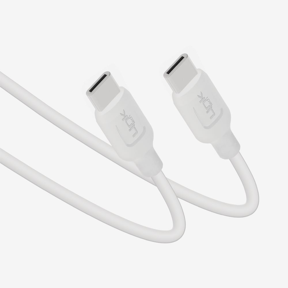 LINKTECH K622 Safe 3A USB-C -Type-C 30 cm Powerbank Şarj Kablosu