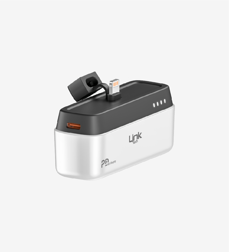 LINKTECH ML05 Strong PD Hızlı Şarj Lightning Çıkışlı 5.000 mAh Mini Cep Powerbank