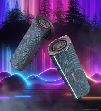 LINKTECH R127 Premium IPX5 Sertifikalı Işıklı Bluetooth Hoparlör