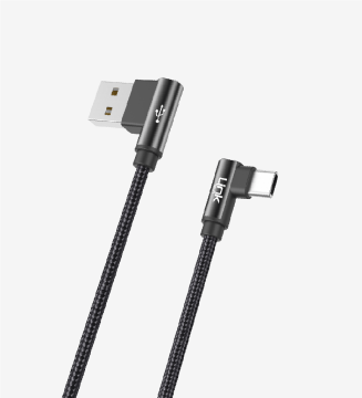 LINKTECH K594 TYPE-C USB 90 DERECE GAMER / OYUNCU ŞARJ KABLOSU 1,5MT