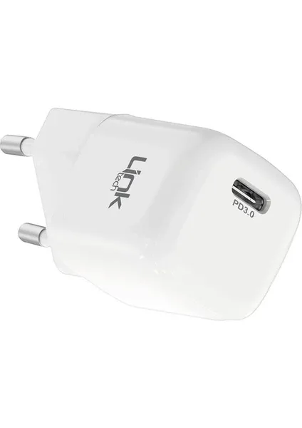 LINKTECH G830 PREMİUM 33W TYPE-C SUPER SI MİNİ ŞARJ ADAPTÖRÜ