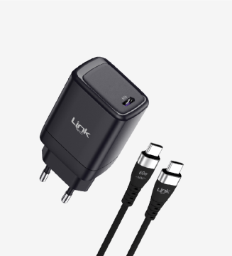 LINKTECH G845 PREMİUM 45W TYPE-C SUPER SI MİNİ ŞARJ CİHAZI ŞARJ ALETİ