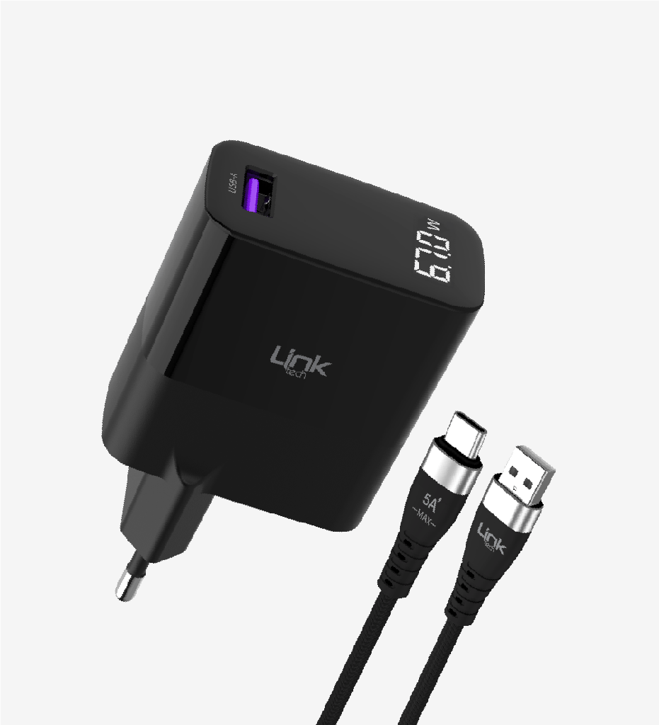 LINKTECH G860 SUPER SILICON TECH 100 W USB-A TO USB-C