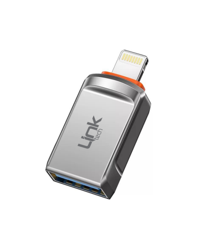 LINKTECH O198 USB - IPH LIGHTNING OTG DÖNÜŞTÜRÜCÜ ÇEVİRİCİ METAL ADAPTÖR