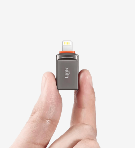 LINKTECH O198 USB - IPH LIGHTNING OTG DÖNÜŞTÜRÜCÜ ÇEVİRİCİ METAL ADAPTÖR