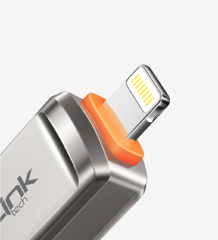 LINKTECH O198 USB - IPH LIGHTNING OTG DÖNÜŞTÜRÜCÜ ÇEVİRİCİ METAL ADAPTÖR