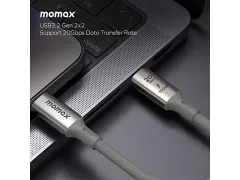 Momax Elite 240W USB-C USB4 40Gbps cable 1m (Black)