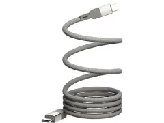Momax Mag Link 100W USB-C to USB-C Magnetic Cable 2m Titanium Chrome