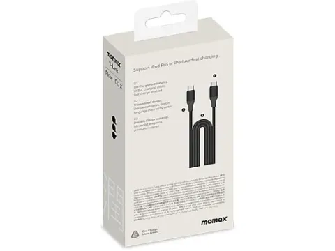 Momax DC23D TYPE-C TO TYPE C C60 W 1.2 M