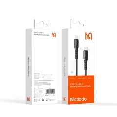 MCDODO CA-5641 USB-C TO USB-C 60W KABLO 1M-SİYAH