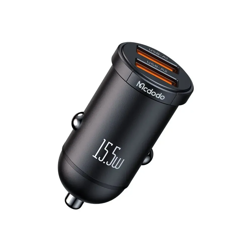 MCDODO CC-2950 LED 15W 2* USB PORTLU ARAÇ ŞARJ ÇAKMAK