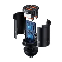 MCDODO CC-2950 LED 15W 2* USB PORTLU ARAÇ ŞARJ ÇAKMAK