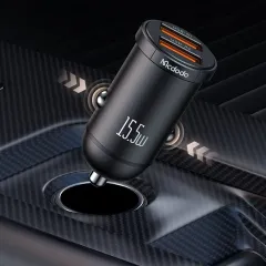 MCDODO CC-2950 LED 15W 2* USB PORTLU ARAÇ ŞARJ ÇAKMAK