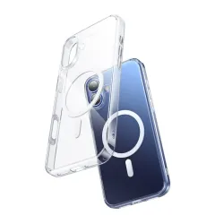 MCDODO PC-4920 IPHONE 16 UYUMLU MAGSAFE'Lİ ŞEFFAF KAPAK