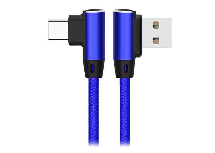 S-LINK SWAPP SW-C755 1M 3A TYPE-C KILIFLI METAL MAVİ