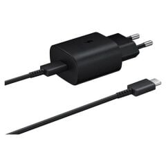SAMSUNG EP-TA800XBEGWW TYPE-C 25W ŞARJ ADAPTÖRÜ VE KABLO
