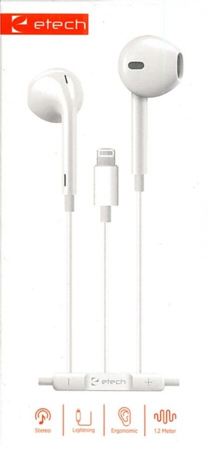 E-TECH KL-01 LIGHTNING KABLOLU KULAKLIK