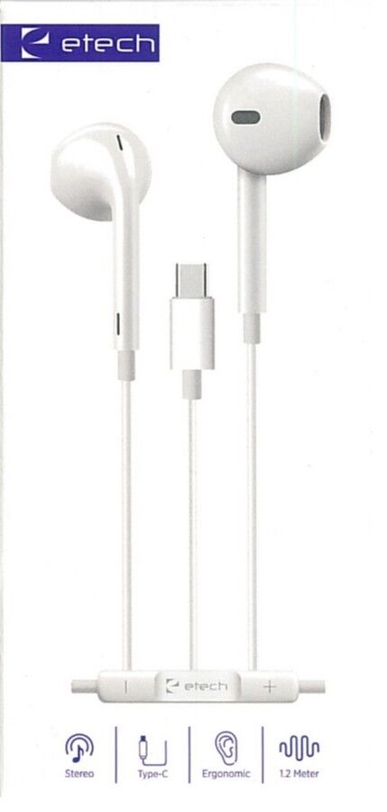 E-TECH KL-02 TYPE-C KABLOLU KULAKLIK