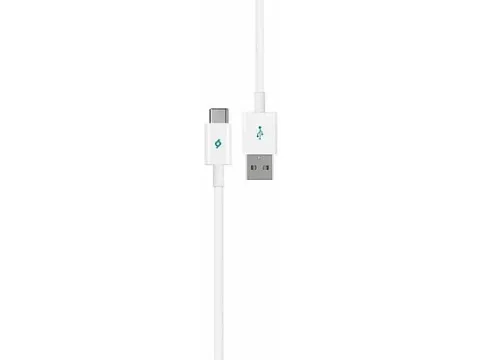 TTEC 2DK12B TYPE-C TO USB-A CABLE WHITE 120CM