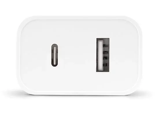 TTEC 2SCS25B SMARTCHARGER DUO USB-C/USB-A TRAVEL CHARGER