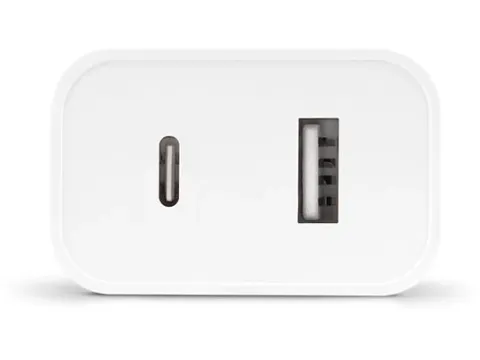 TTEC 2SCS25B SMARTCHARGER DUO USB-C/USB-A TRAVEL CHARGER