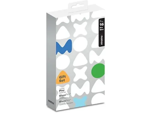 MOMAX iPhone 16 Pro Max Protection Bundle Set