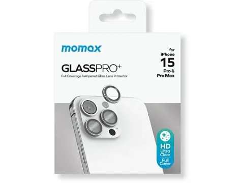 MOMAX iPhone 15 Pro Max Protection Bundle Set
