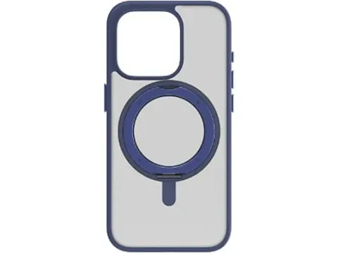 MOMAX MRAP23MB iPhone 15 Pro Roller Magsafe Kılıf Mavi
