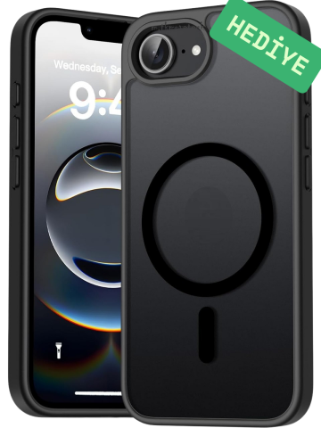 APPLE iPhone 16e 128GB Siyah+Apple 20w şarj başlığı+Kılıf+Ekran Koruyucu hediyeli