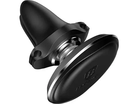 Baseus Magnetic Air Vent Oversaes Mıknatıslı ve Kablo Tutuculu Araç İçi Telefon Tutucu