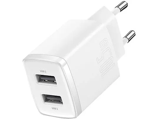 BASEUS Compact Dual 10.5W Seyahat Şarj Cihazı